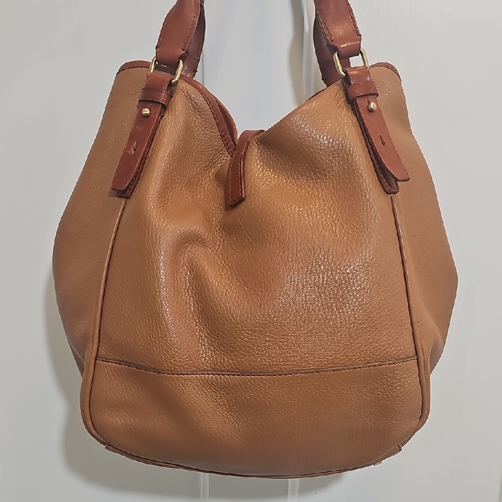 J. Crew Grain Leather Hobo Bag - Picture 7 of 12